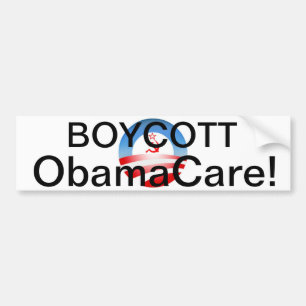 Adesivo Para Carro Boicote Obamacare!