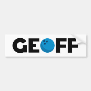 Adesivo Para Carro Boliche Geoff