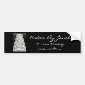 Adesivo Para Carro Bolo de Casamento Elegante