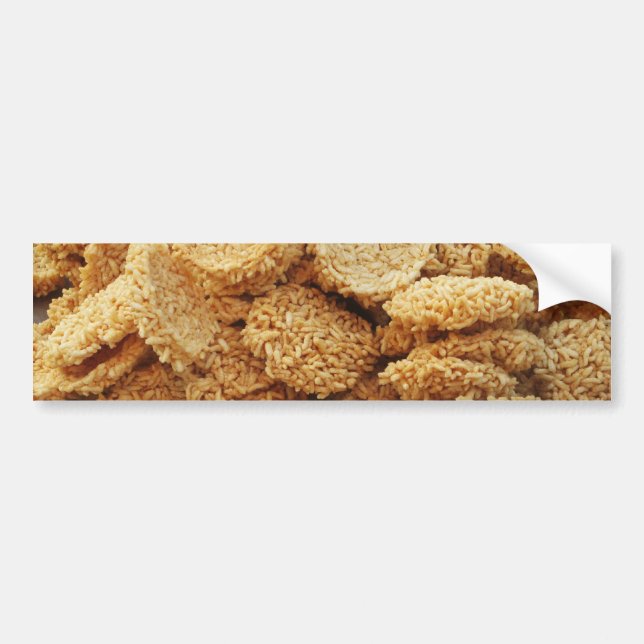 Adesivo Para Carro Bolos de arroz encharcados ~ Comidas de doçarias a (Frente)