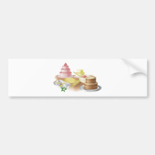 Adesivo Para Carro Bolos e biscoitos de cozimento