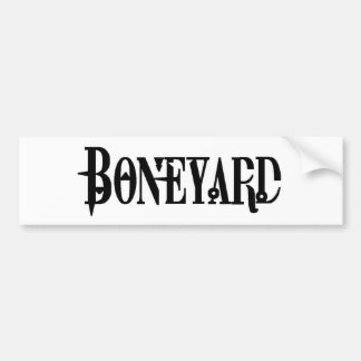 Adesivo Para Carro Boneyard - logotipo