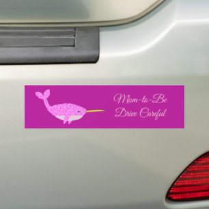 Adesivo Para Carro Bonito Menina Rosa Menina Narral Mãe Personalizada
