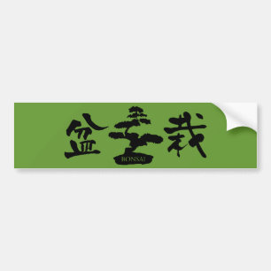 Adesivo Para Carro Bonsai Silhouette