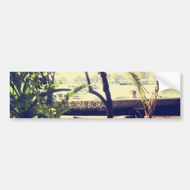 Adesivo Para Carro Bora Bora (Frente)