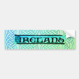 Adesivo Para Carro Bordador, autocolante, Irlanda, nó celta,