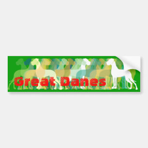 Adesivo Para Carro Bordador Great Dane