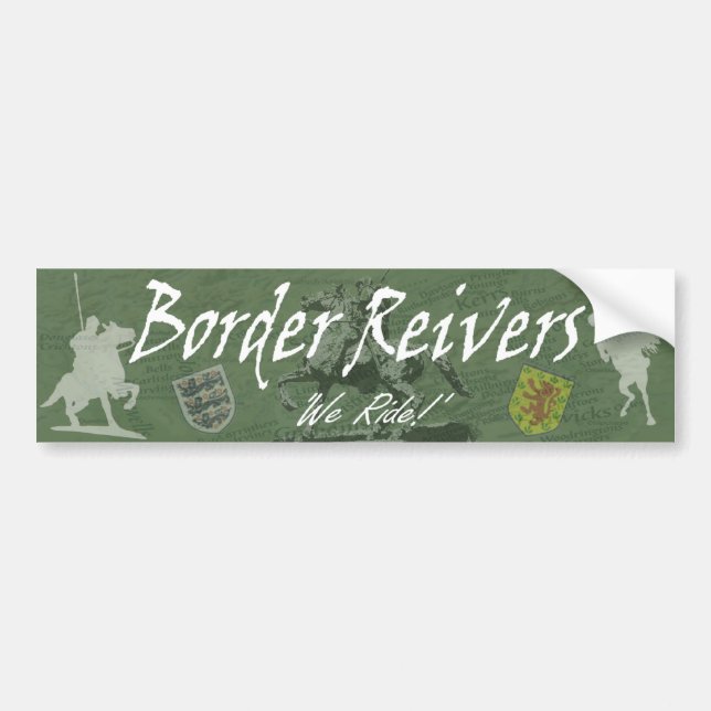 Adesivo Para Carro Border Reivers (Frente)
