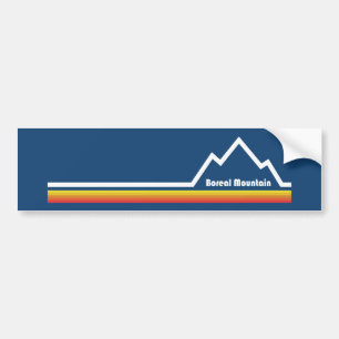 Adesivo Para Carro Boreal Mountain California