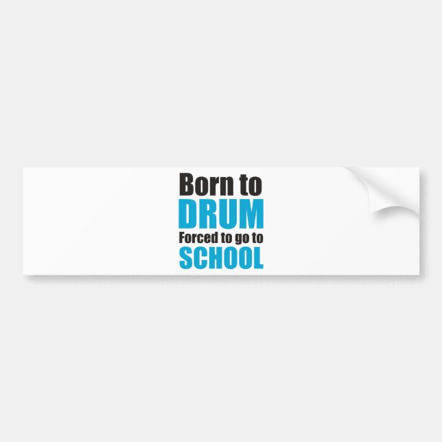 Adesivo Para Carro born to em torno de (Frente)