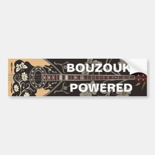 Adesivo Para Carro Bouzouki Powered