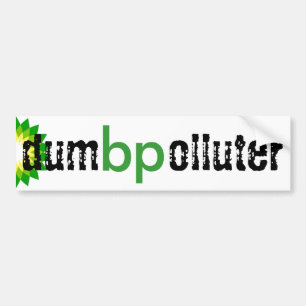 Adesivo Para Carro bp - poluidor mudo