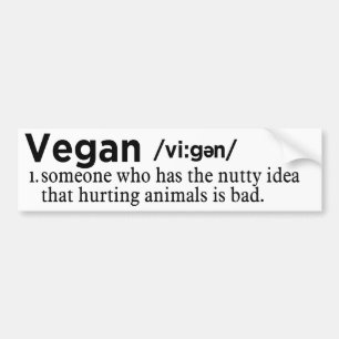 Adesivo Para Carro branco de definição de vegan