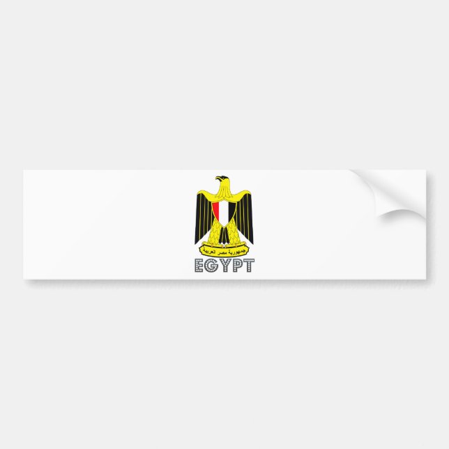 Adesivo Para Carro Brasão de Egipto (Frente)