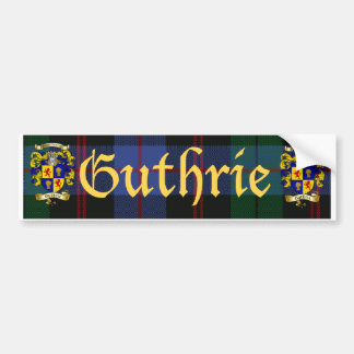 Adesivo Para Carro Brasão de Guthrie