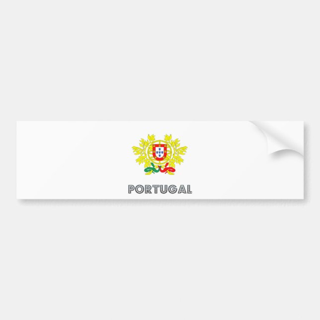 Adesivo Para Carro Brasão de Portugal (Frente)