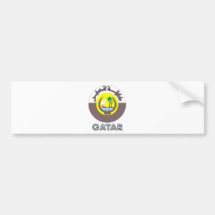 Adesivo Para Carro Brasão de Qatar