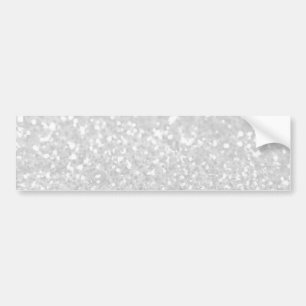 Adesivo Para Carro brilho branco do falso do encanto elegante chique