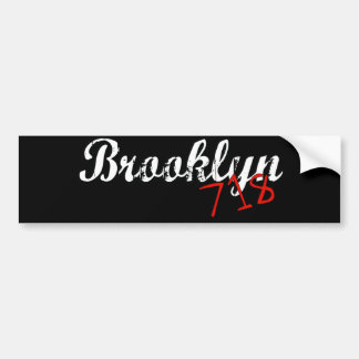Adesivo Para Carro Brooklyn 718