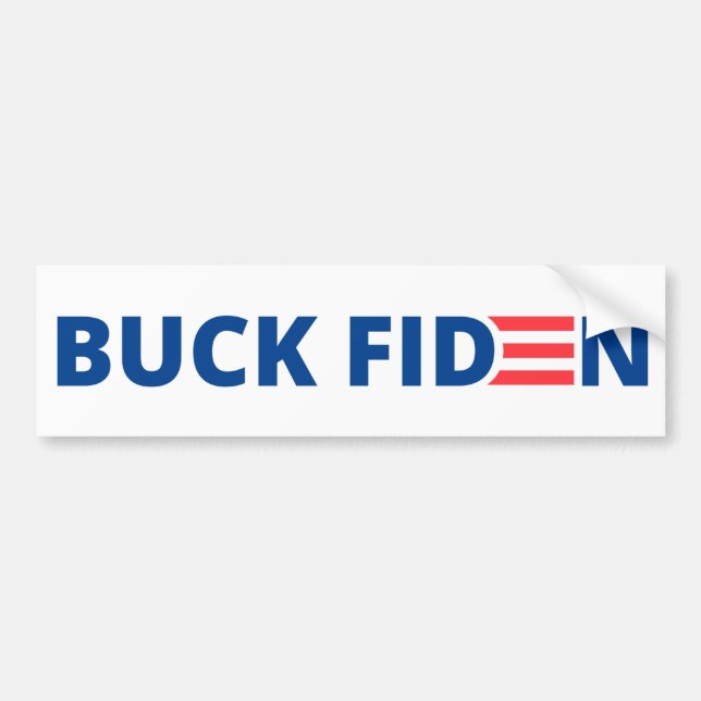 Adesivo Para Carro Buck Fiden (Frente)
