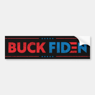 Adesivo Para Carro Buck Fiden Engraçado anti-Biden pro Trump