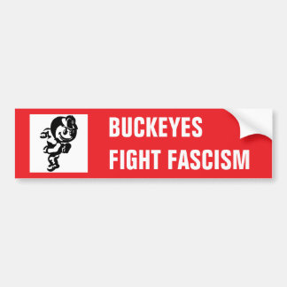 ADESIVO PARA CARRO BUCKEYES FIGHT FASCISM