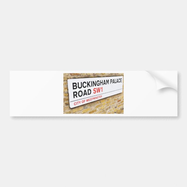 Adesivo Para Carro Buckingham Palace, Londres - (Frente)