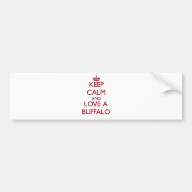 Adesivo Para Carro Buffalo (Frente)