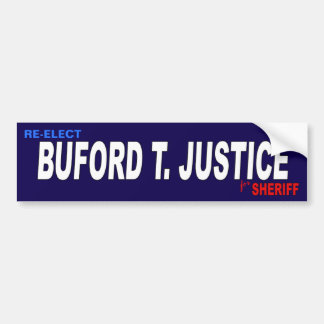 ADESIVO PARA CARRO BUFORD T. JUSTIÇA PARA SHERIFF