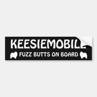 Adesivo Para Carro Bumbuns da poeira de papel de Keesiemobile a bordo