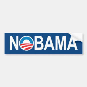 Adesivo Para Carro Bumper Anti Obama NOBAMA