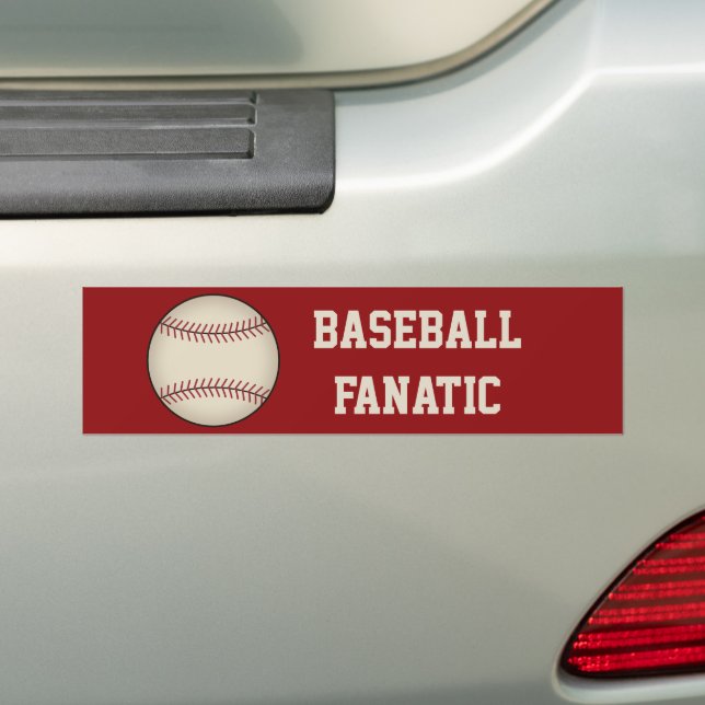 Adesivo Para Carro Bumper de Baseball (No carro)