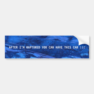 Adesivo Para Carro Bumper de Rapture Sticker Deep Watts # 5