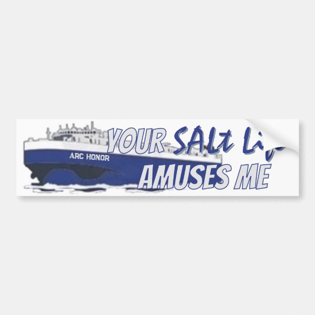 Adesivo Para Carro Bumper Sticker (Frente)