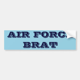 Adesivo Para Carro Bumper Sticker Air Force Brat