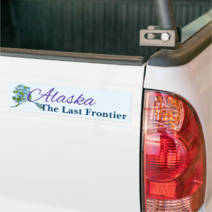 Adesivo Para Carro Bumper Sticker - ALASKA