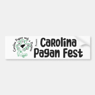 Adesivo Para Carro Bumper Sticker, Carolina Pagans com propósito