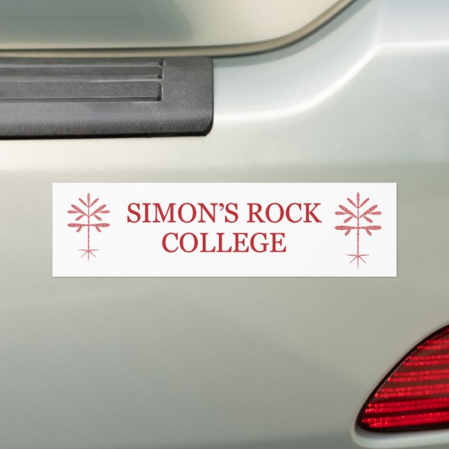 Adesivo Para Carro Bumper Sticker com Red SRC e Saping (No carro)