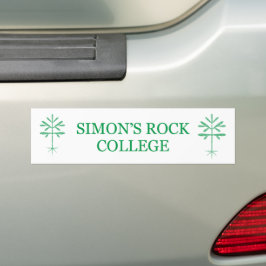 Adesivo Para Carro Bumper Sticker com SRC Verde e Saping