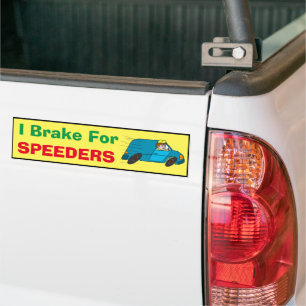 Adesivo Para Carro Bumper Sticker - I Braço para Speeders