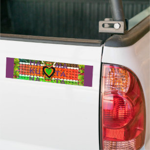 Adesivo Para Carro Bumper Sticker Modelo Car Quênia