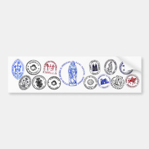 Adesivo Para Carro Bumper Sticker Santo James Way