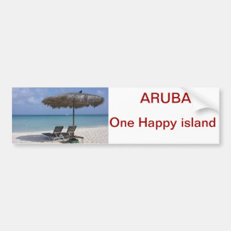 Adesivo Para Carro bumpersticker Aruba
