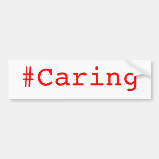 Adesivo Para Carro Bumpersticker #Caring