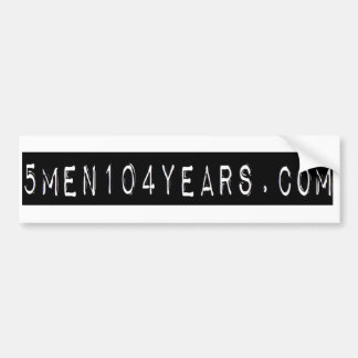 Adesivo Para Carro bumpersticker de 5men104years.com