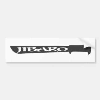 Adesivo Para Carro Bumpersticker de Jibaro