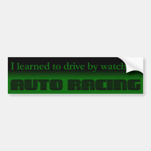 Adesivo Para Carro Bumpersticker de Lições de Condução Privada