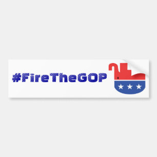 Adesivo Para Carro bumpersticker do #FireTheGOP