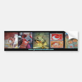 Adesivo Para Carro bumpersticker do greenstarstudio