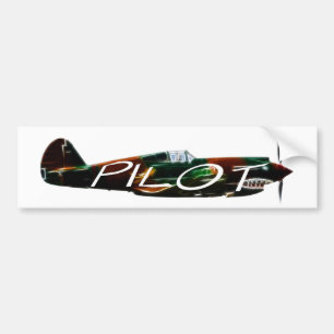 Adesivo Para Carro Bumpersticker piloto